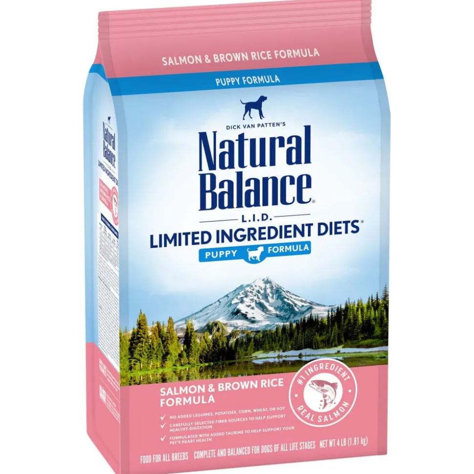 Natural Balance L.I.D. Limited Ingredient Diets Salmon & Brown Rice Puppy Formula Dry Dog Food