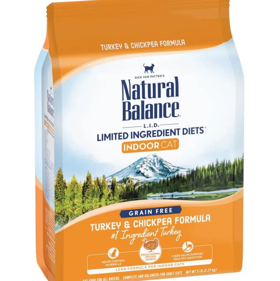 Natural Balance Limited Ingredient Diets Turkey & Chickpea Indoor Dry Cat Food