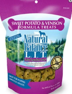 Natural Balance L.I.T. Limited Ingredient Treats Venison and Sweet Potato Dog Treats