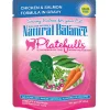 Natural Balance Pet Foods Platefulls Wet Cat Food Chicken & Salmon in Gravy - 3 Oz - Case of 24