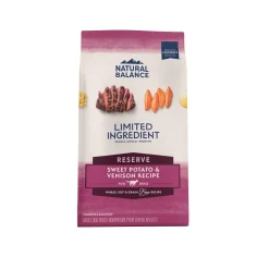 Natural Balance Pet Foods Limited Ingredient Diet Adult Dry Dog Food - Sweet Potato & Venison - 4 lb