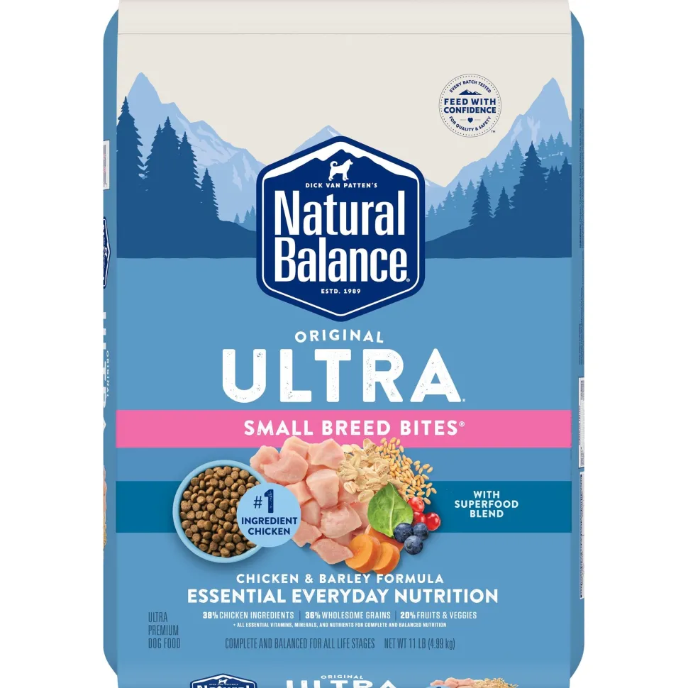 Natural Balance Pet Foods Ultra Small Breed Bites Dry Dog Food - Chicken - 11 lb