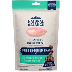 Natural Balance Pet Foods Limited Ingredient Diet Freeze Dried Dog Food - Chicken & Sweet Potato - 13 Oz