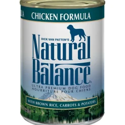 Natural Balance Pet Foods Ultra Premium Wet Dog Food Chicken- 13 Oz - Case of 12
