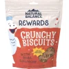 Natural Balance Pet Foods Rewards Crunchy Biscuits Dog Treats - Salmon - 28 Oz