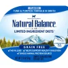 Natural Balance Pet Foods Limited Ingredient Diet Wet Cat Food Tuna & Pumpkin in Broth - 2.75 Oz - Case of 24