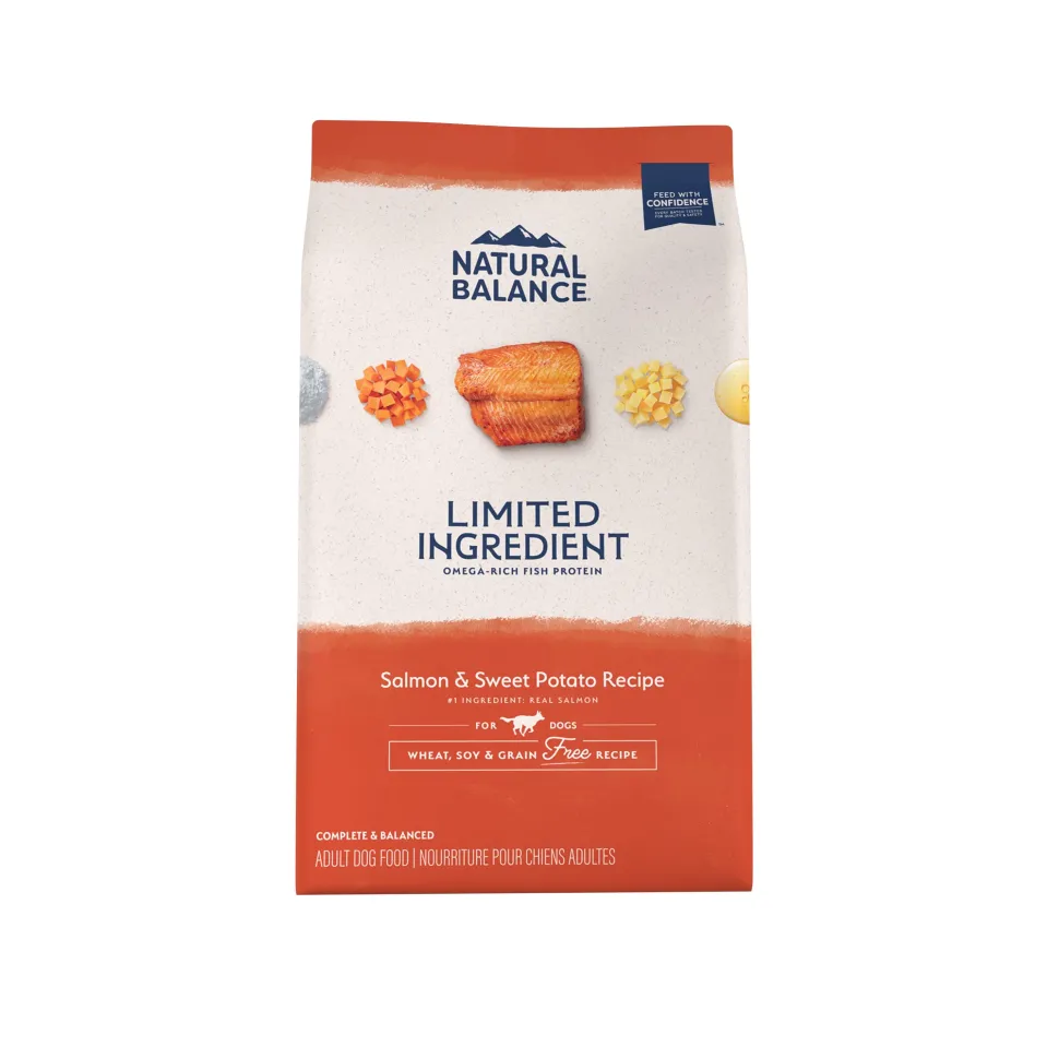 Natural Balance Pet Foods Limited Ingredient Diet Adult Dry Dog Food - Salmon & Sweet Potato - 24 lb