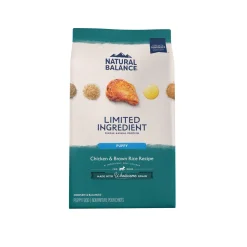 Natural Balance Pet Foods Limited Ingredient Diet Puppy Dry Dog Food - Chicken & Brown Rice - 24 lb