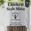 Natural Cravings USA Chicken Sizzle Sticks Soft jerky Dog Treats - 12 oz