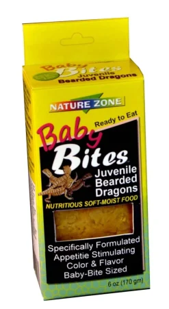 Nature Zone Bearded Dragon Baby Bites Gel Food - 6 Oz