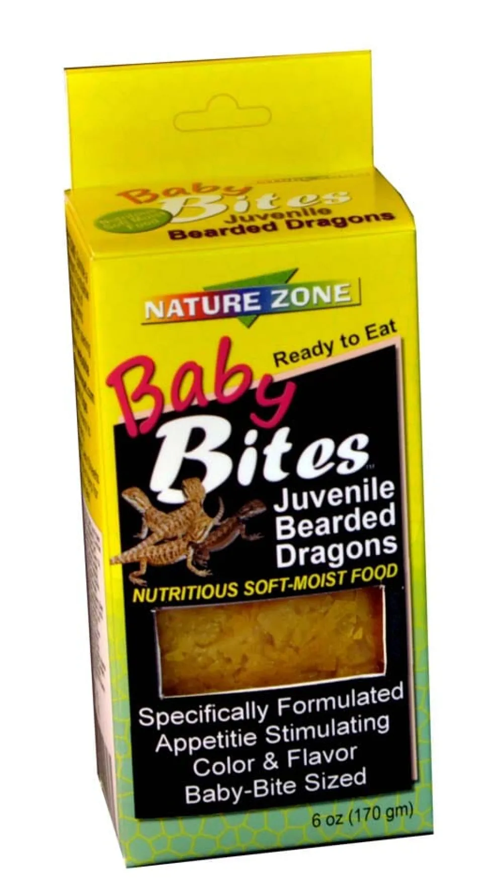 Nature Zone Bearded Dragon Baby Bites Gel Food - 6 Oz