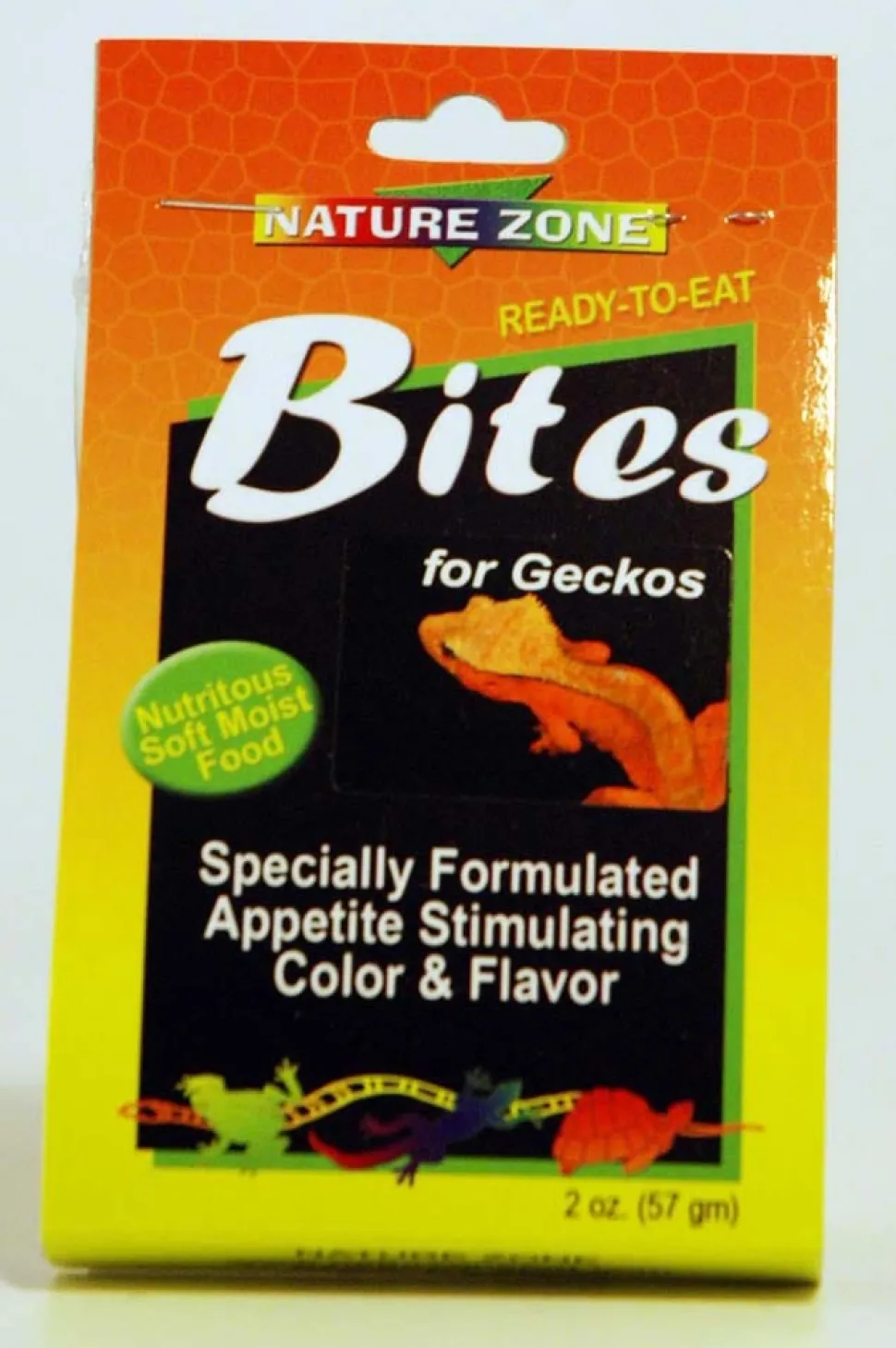 Nature Zone Gecko Bites Gel Food - 2 Oz