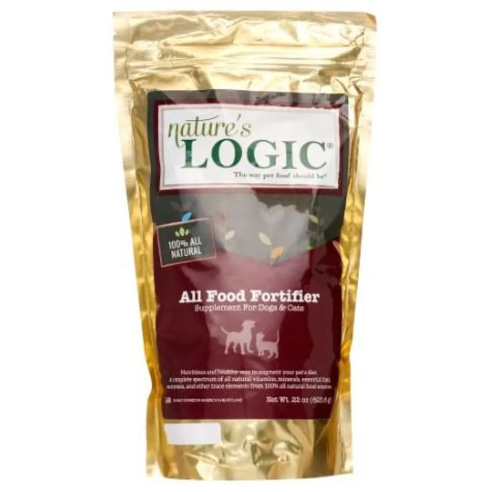 Nature's Logic All Food Fortifier Cat and Dog Supplements - 22 oz Bottle