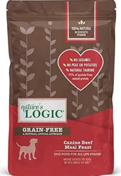 Nature's Logic Distinction Fresh Meat Beef Dry Dog Food - 24 lb Bag