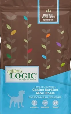 Nature's Logic Distinction Fresh Meat Sardine Dry Dog Food - 24 lb Bag