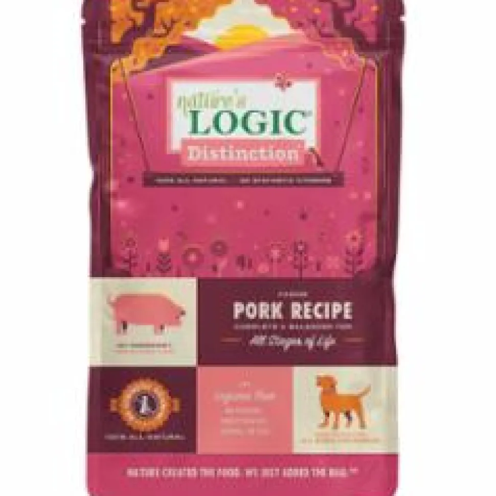 Nature's Logic Distinction Fresh Meat Pork Dry Dog Food - 1 lb Bag