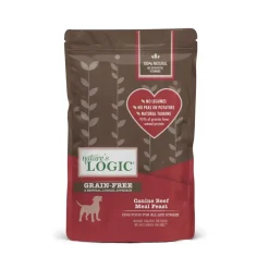 Nature's Logic Original Grain Free Beef Dry Dog Food - 4 lb Bag