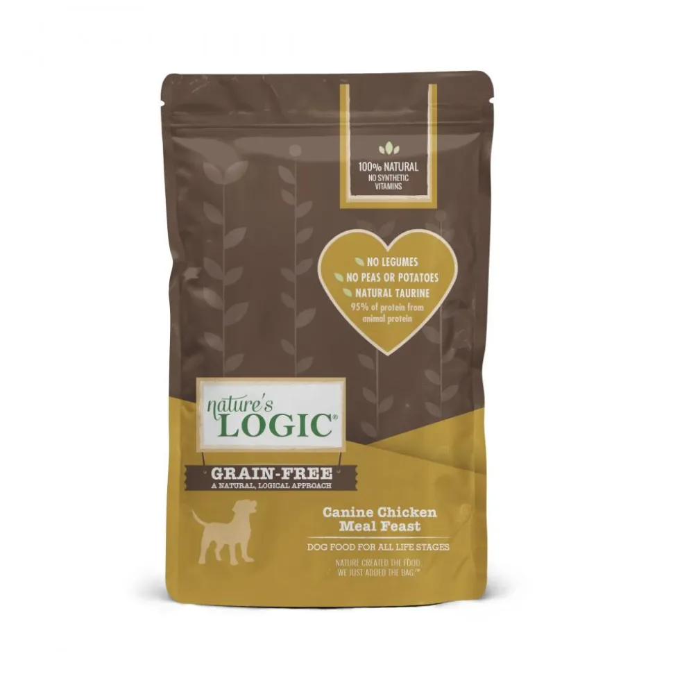 Nature's Logic Original Grain Free Chicken Dry Dog Food - 4 lb Bag