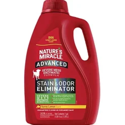 Nature's Miracle Advanced Pour Stain & Odor Remover for Dogs - Sunny Lemon - 128 Oz