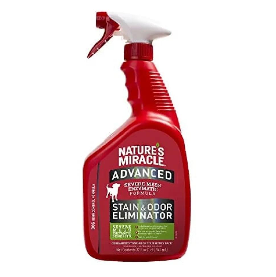 Nature's Miracle Advanced Stain & Odor Remover Spray for Dogs - 32 Oz