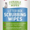Nature's Mircale Litter Box Scrubbing Cat Wipes - 30 Count