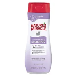 Nature's Mircale Odor Control Dog Shampoo - Lavender - 16 Oz