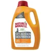 Nature's Mircale Stain & Odor Remover Oxy Formula Pour for Cats - Orange - 1 Gal