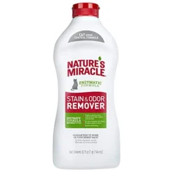 Nature's Mircale Stain & Odor Remover Pour for Cat - 32 Oz