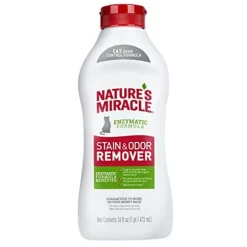Nature's Mircale Stain & Odor Remover Pour for Cat - 16 Oz