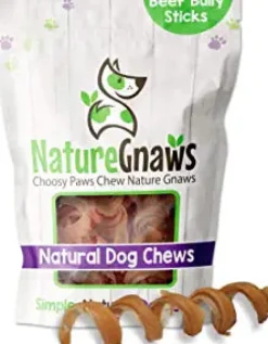 Nature's Own USA Bully Springs Natural Dog Chews - Beef - 3 Pack
