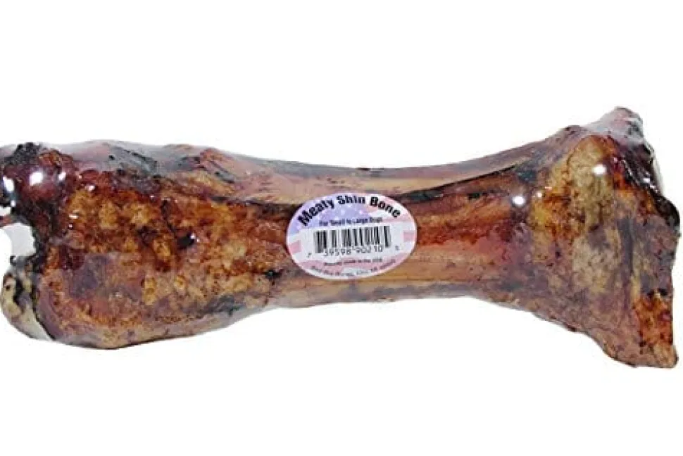 Nature's Own USA Meaty Shin Bone Natural Dog Chews - Beef - 10 In - 16 Pack