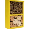 Nature's Way Better Gardens Deluxe Pollinator House - Yellow - 11 X 6.5 X 3.75 In