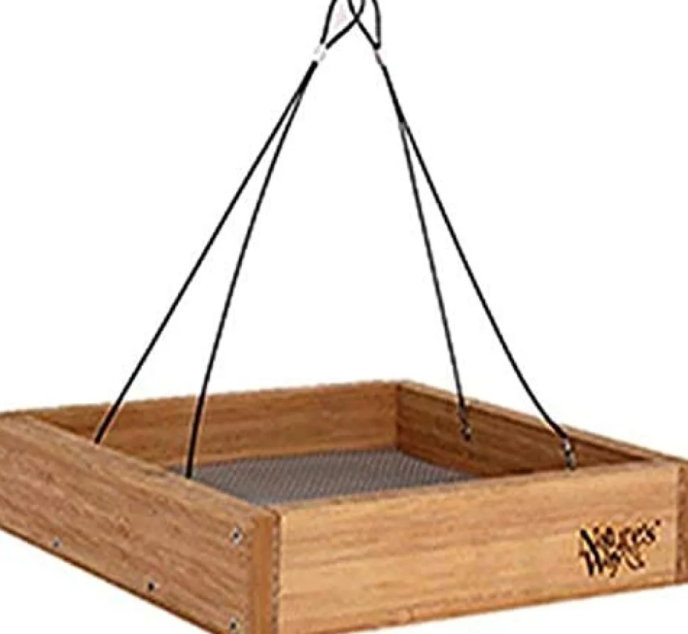 Nature's Way Hanging Platform Wild Bird Feeder - Bamboo - 2.25 X 12 X 12 In