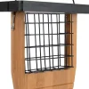 Nature's Way Tail Prop Suet and Seed Cake Wild Bird Feeder - Bamboo - 14 X 7.875 X 3 In