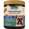 Naturvet Coprophagia Soft Chew Stool Eating Deterrent Cat and Dog Supplements - 130 ct Jar