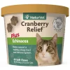 Naturvet Cranberry Relief Plus Echinacea CAT Cat Chewy Supplements - 60 ct Cup