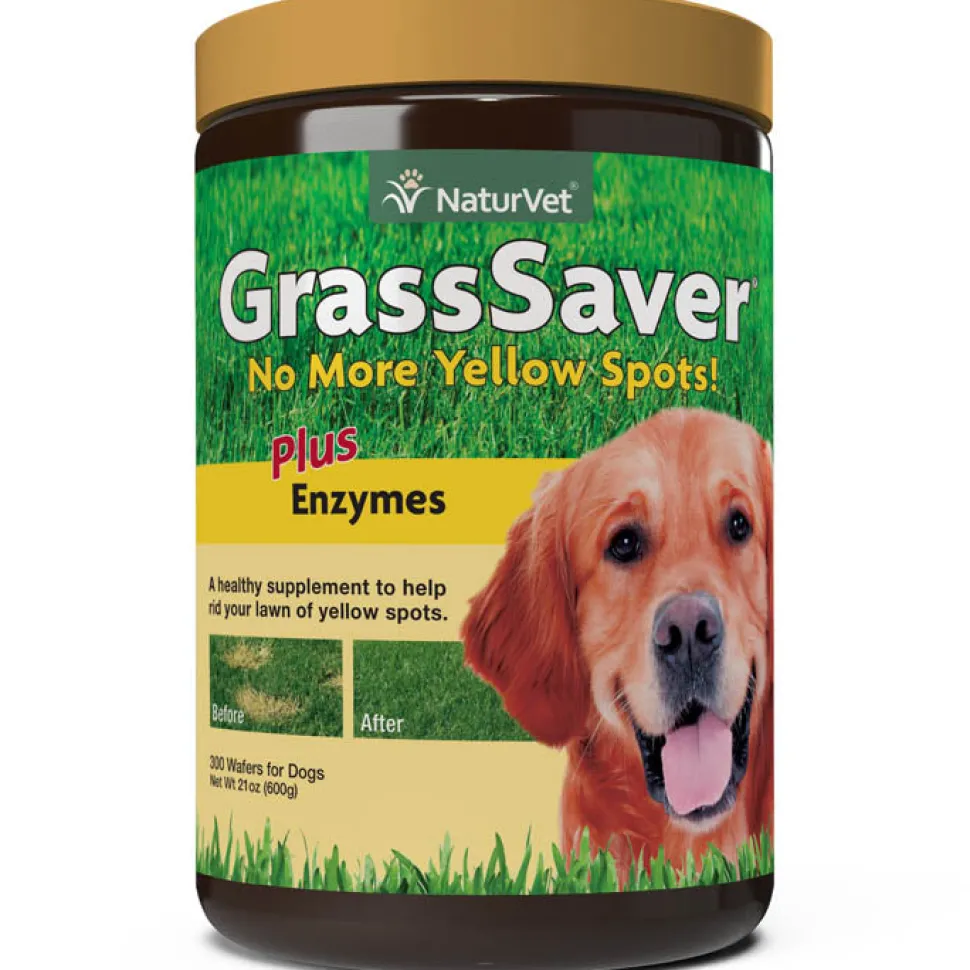 Naturvet Grass Saver Yard Care Wafers Dog Supplements - 300 ct Bottle