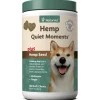 Naturvet Hemp Quiet Moments Plus Hemp Seed Soft Chew Cat and Dog Supplements - 180 ct Jar
