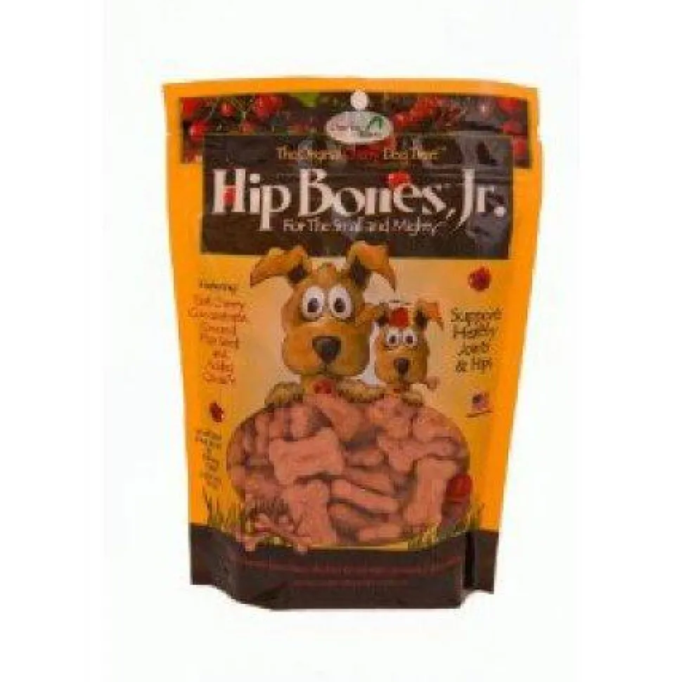 Naturvet Overby Farms Jr. Canine Cherry Hip Bones Dog Biscuit Treats - 9 oz Bag