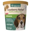 Naturvet Urinary Bladder Cranberry Relief Plus Echianecea Soft Chew Dog Chewy Supplements - 60 ct Jar