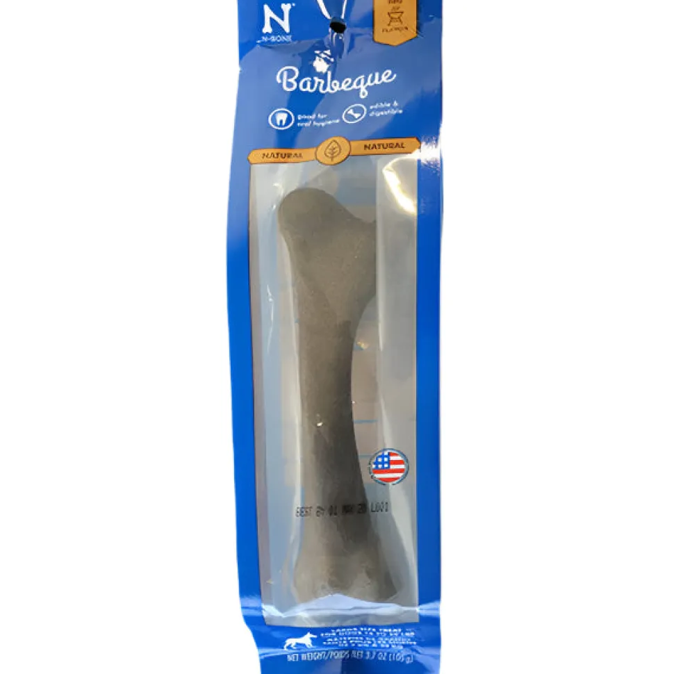N-Bone BBQ Dog Chews - Large - 3.7 Oz