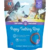 N-Bone Puppy Teething Ring Chewy Dog Treats Pumpkin - 3 Pack