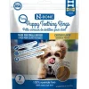 N-Bone Puppy Teething Ring Chewy Dog Treats Chicken Teeny - 7 Piece