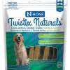 N-Bone TWISTIX Vanilla Mint Dental Dog Treat - Large - 10 Oz