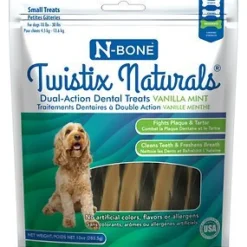 N-Bone WISTIX Vanilla Mint Dental Dog Treat - Small - 10 Oz