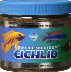 New Life Spectrum Naturox Cichlid - 1-1.5 mm Sinking Pellets - 300 g