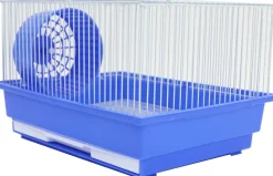 Nibbles A&E Hamster/Gerbil Cage With Wheel Small Animal Wheel - 14 X 11 X 9 In - 4 Pack