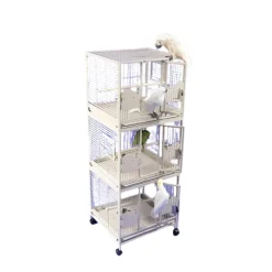 Nibbles Deluxe 2 Level Small Animal Cage - 39 X 26 X 26 In