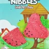Nibbles Loofah Strawberry/Watermelon Chews Small Animal Chewy Treats - Small - 2 Pack