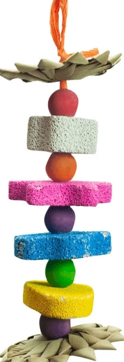 Nibbles Pumice Colored Star Small Animal Chew Toy